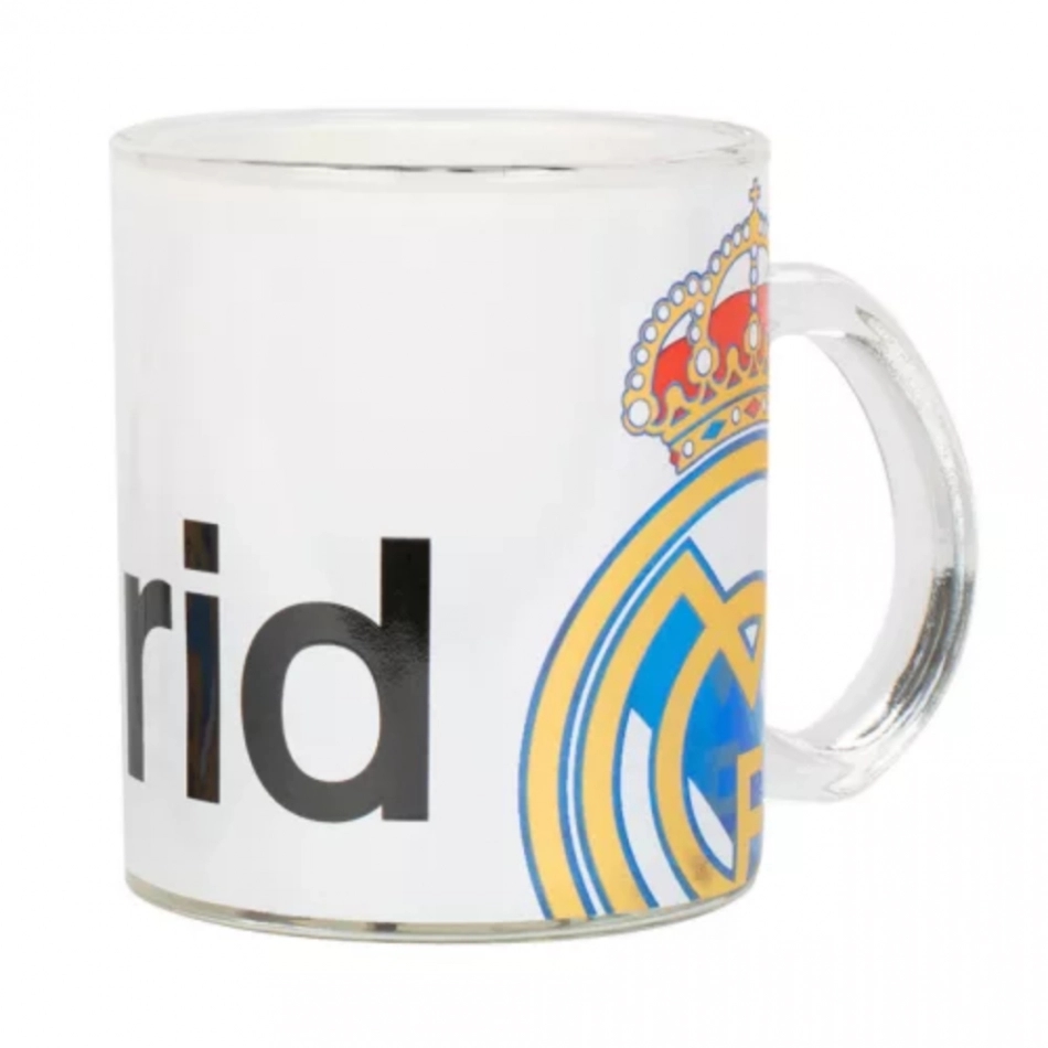 Real Madrid bögre üveg fehér demo