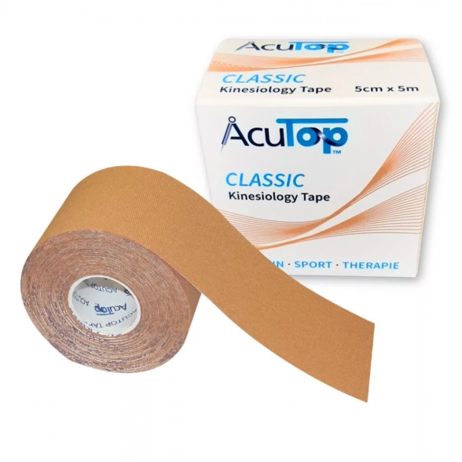 Acutop Classic Kineziológiai tapasz 5cmx5m bézs demo