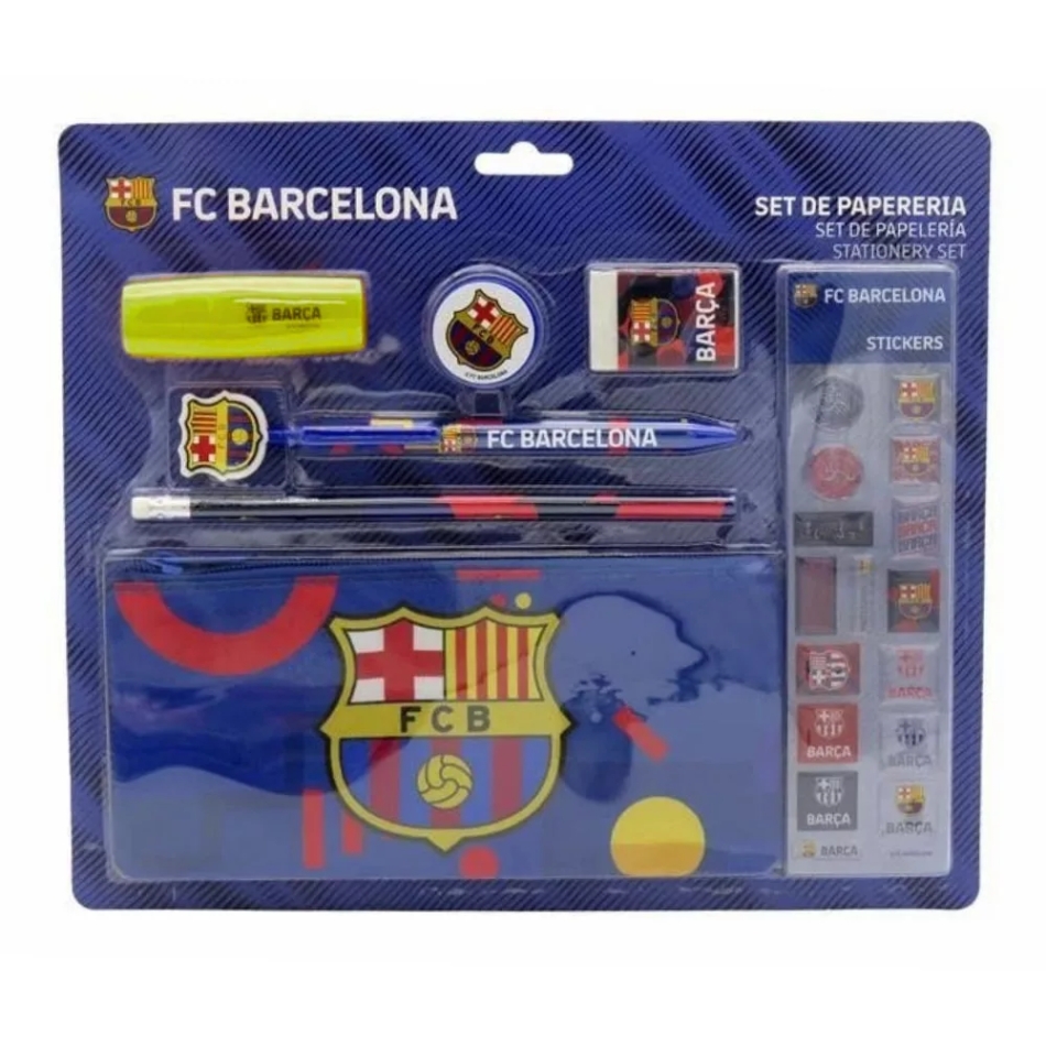 Barcelona iskolai szett matricával demo